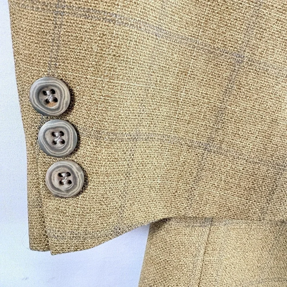 Como Milano Collection Carmel Plaid‎ 3 button Lightweight Sport Coat